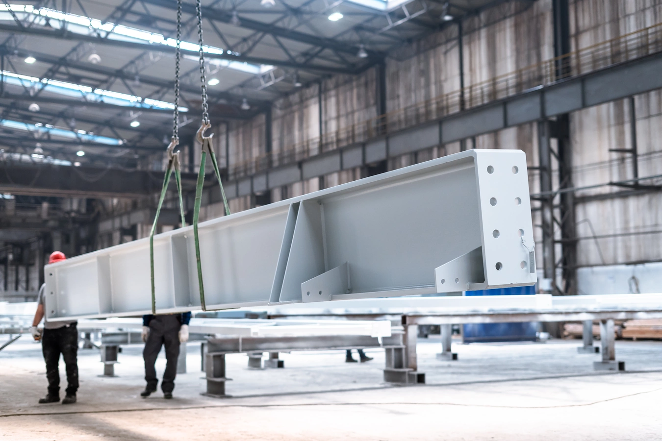 Produkcja elementów konstrukcji stalowych